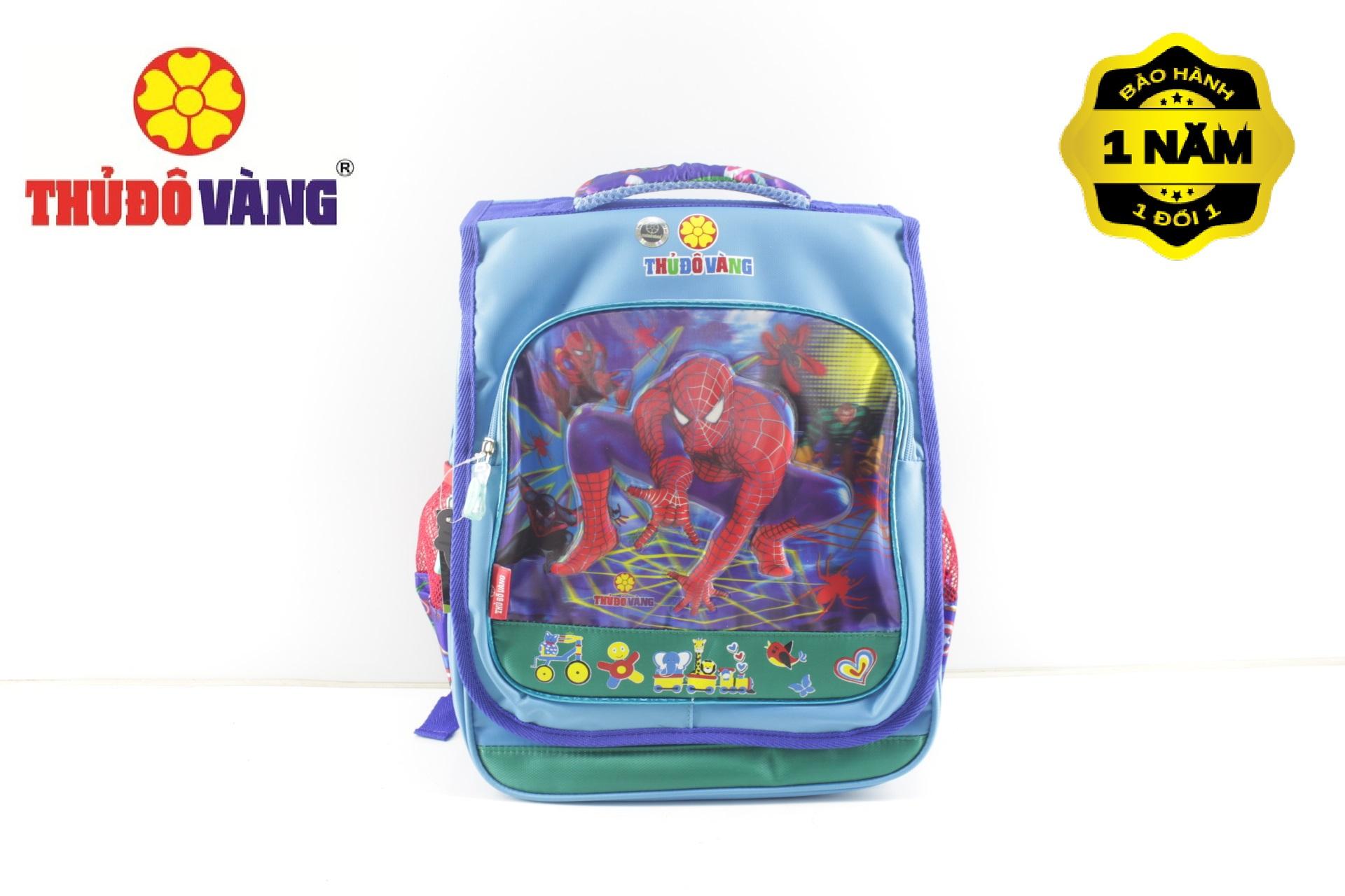 BA LÔ HỌC SINH NAM THỦ ĐÔ VÀNG C2 ( Xanh )