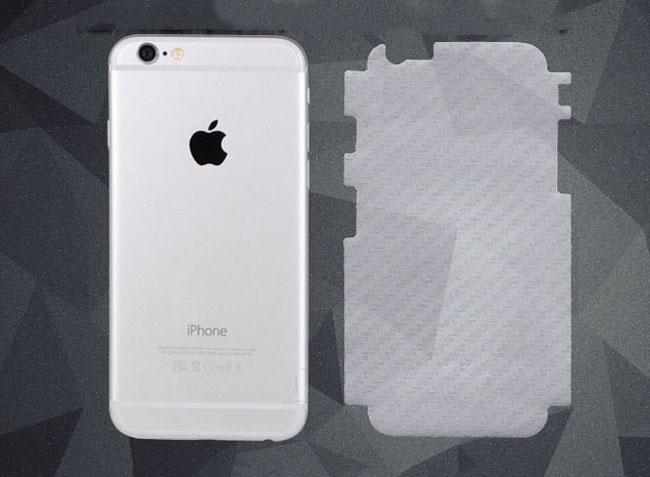 Miếng dán Carbon mặt lưng cho iPhone 55SSE66s6p6sp77p88pX