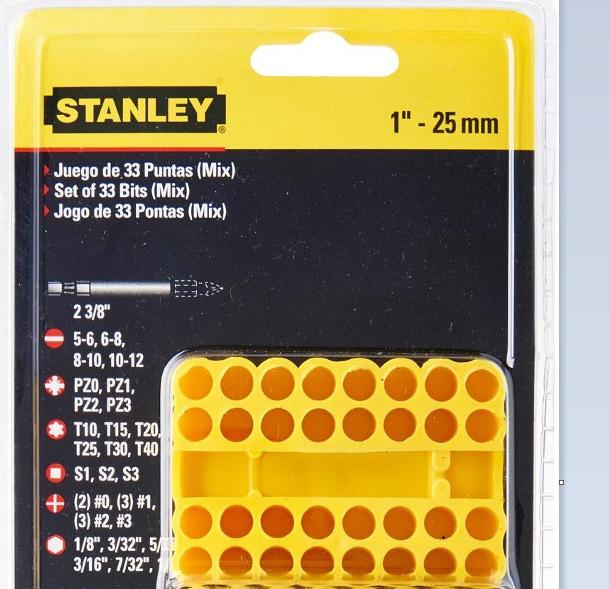 [HCM]33 CHI TIẾT BỘ ĐẦU VÍT STANLEY 68-072