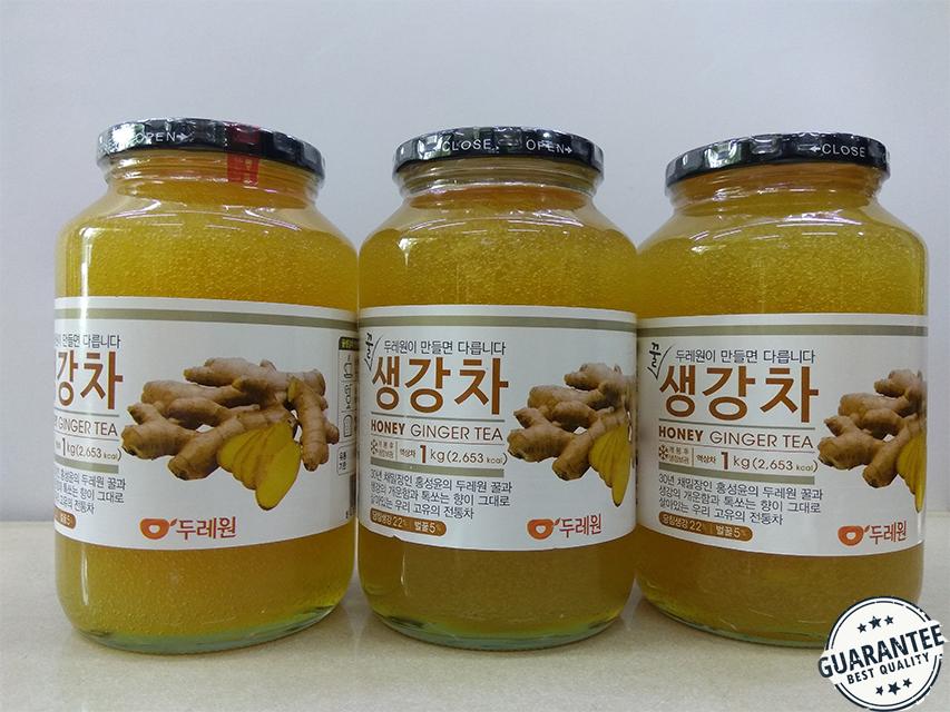 Dooraeone - Gừng Mật Ong Nhập Khẩu Hàn Quốc (Lọ 1kg)