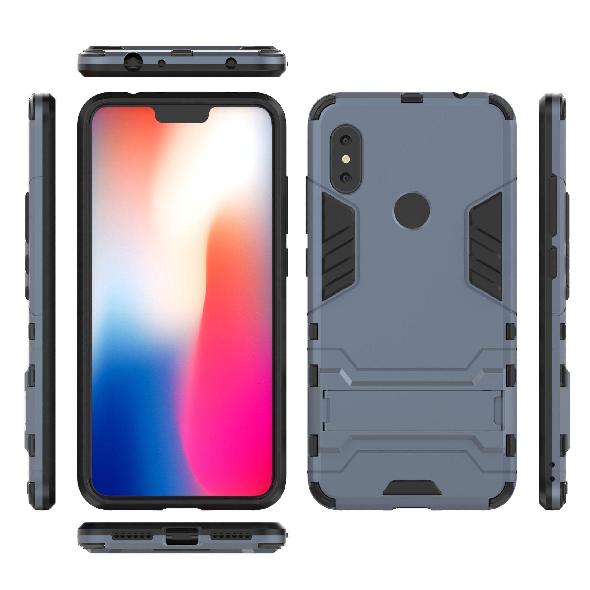 [6 màu] Ốp lưng chống sốc Iron Man cho Xiaomi Redmi Note 6 Pro