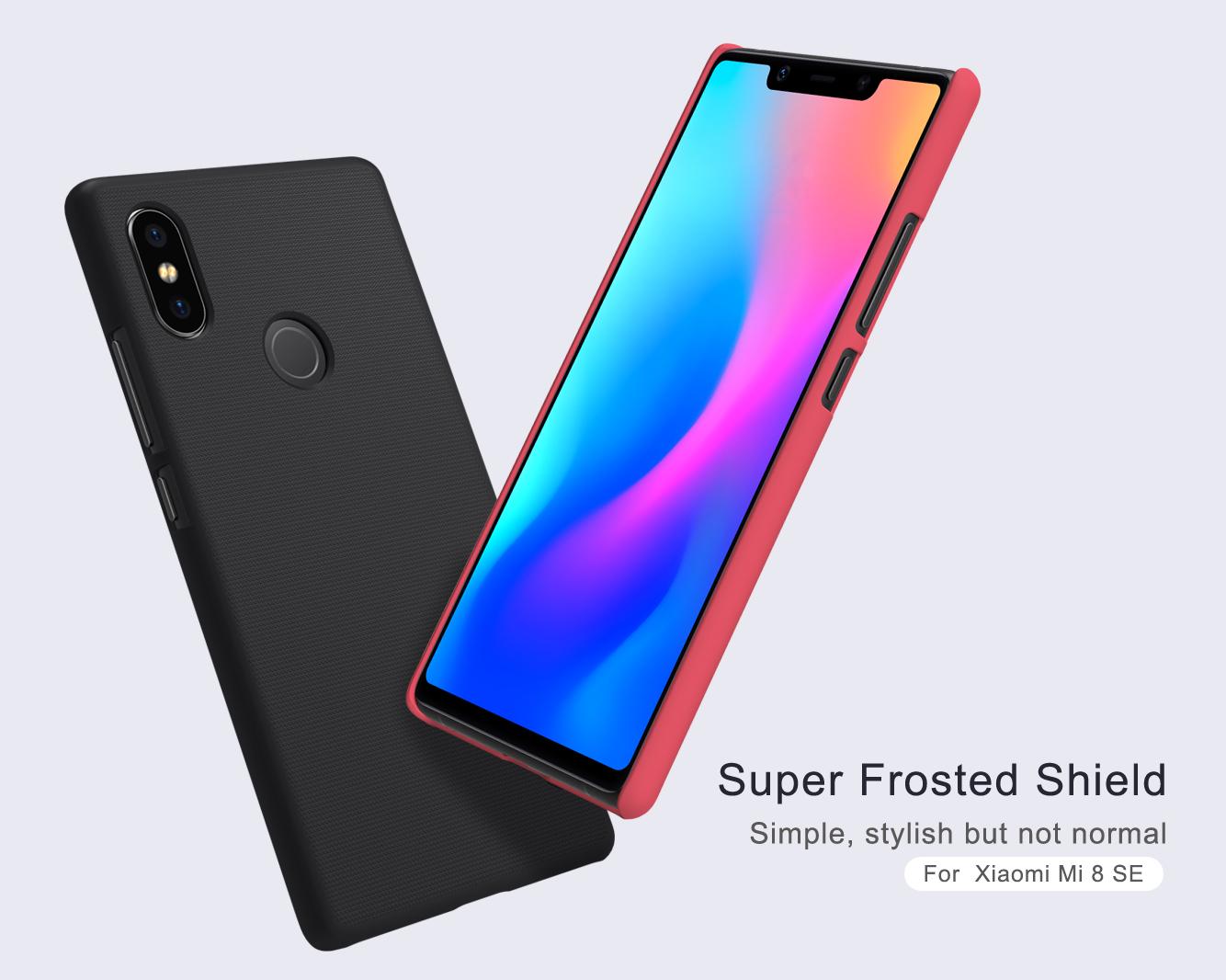 Ốp lưng Nillkin cho Xiaomi Mi8 SE (đen)