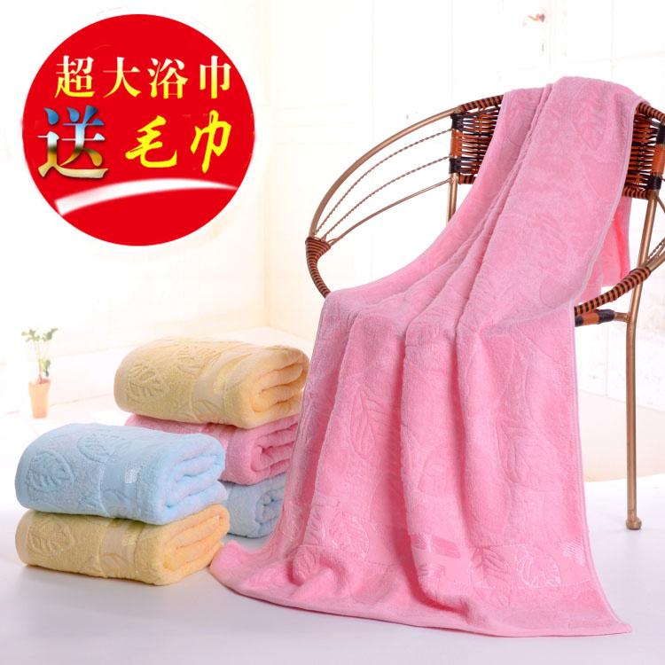 100% Cotton Người Lớn Tăng Dày Khăn Đi Biển Khăn Tắm