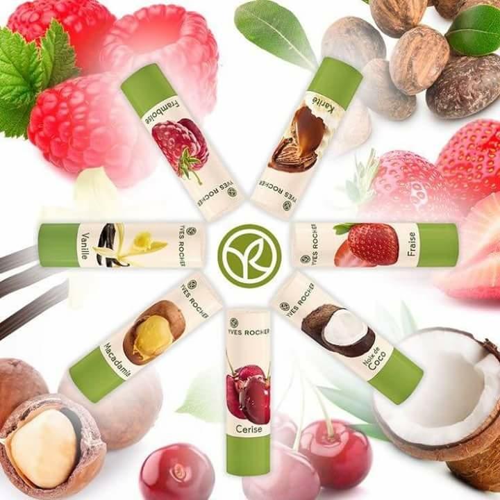 Son dưỡng môi có màu Yves Rocher Cherry Lip Balm