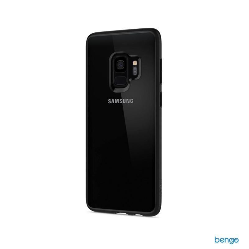 Ốp lưng Samsung Galaxy S9 SPIGEN Ultra Hybrid - Matte Black