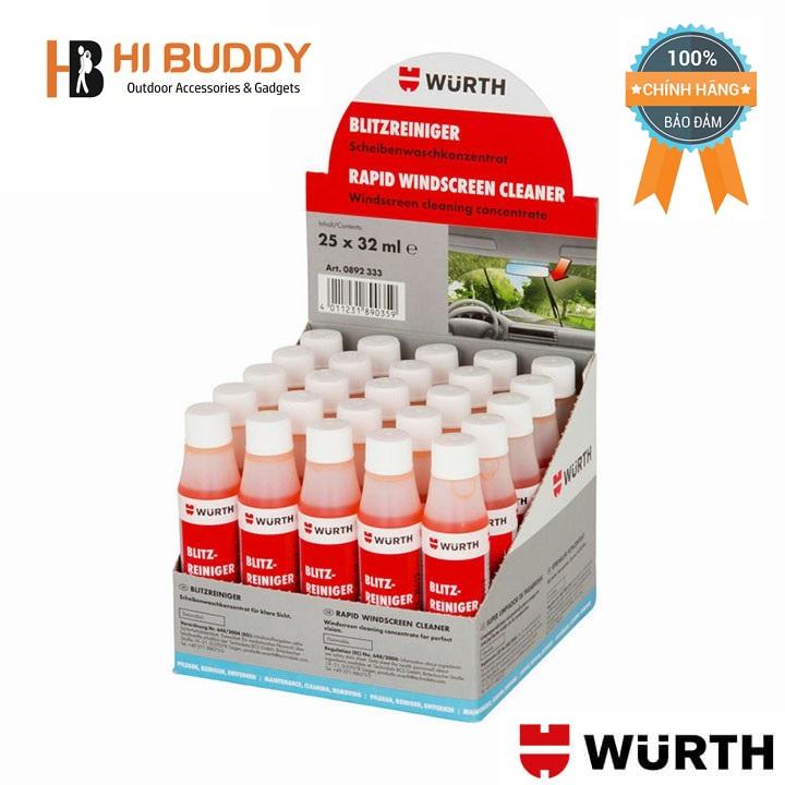 Nước Rửa Kính Ô tô Wurth Rapid Windscreen Cleaner 32ml