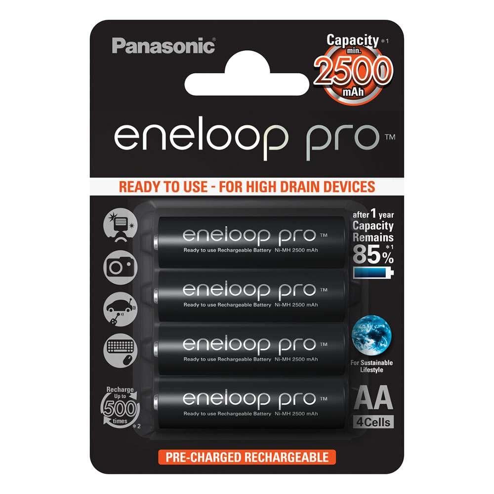 Pin sạc AA - Panasonic - Eneloop Pro 2500mah