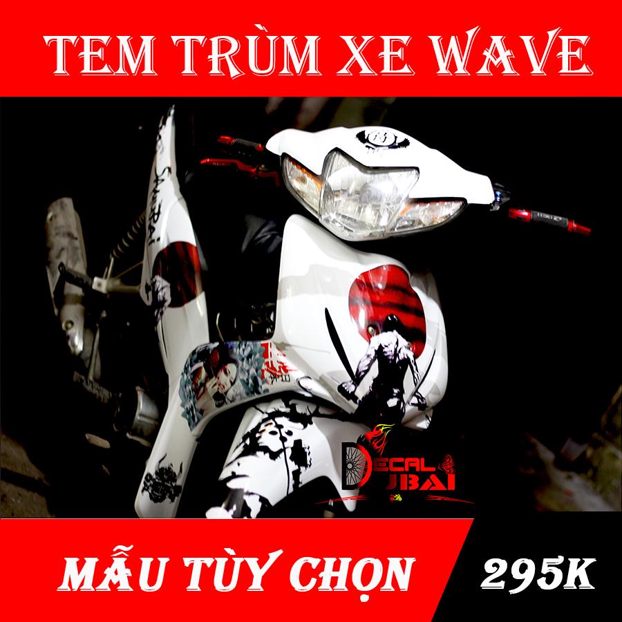 Tem trùm xe wave