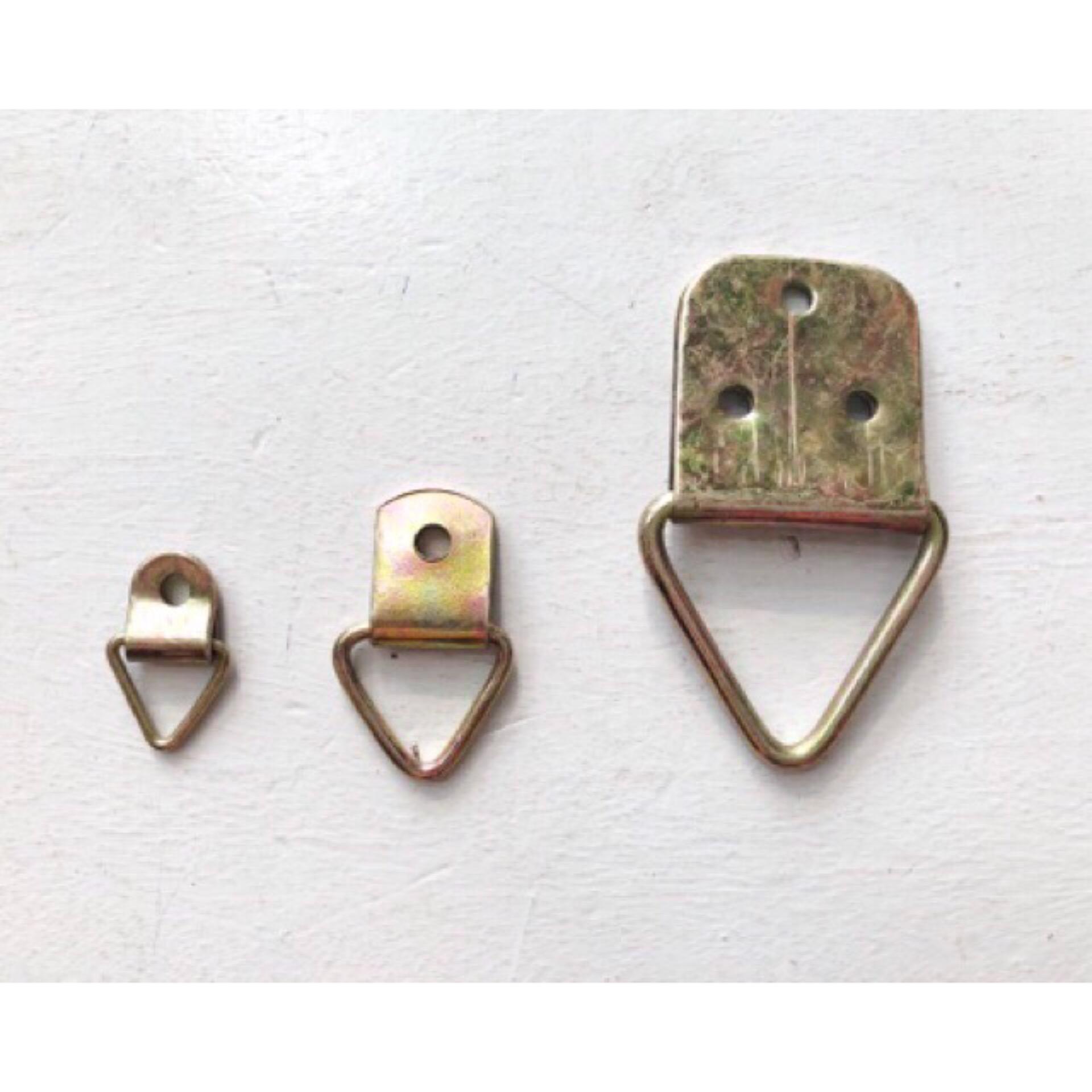 Bộ 30 Móc Treo Tranh Tam Giác 1cm