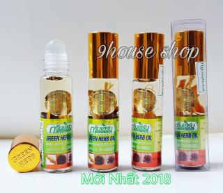 10 Chai Dầu Sâm Green Herb Oil Thái Lan (tem nội địa Thái) 8ml x 10 chai thumbnail