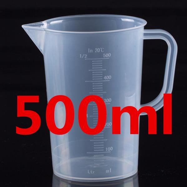 Ca nhựa chia vạch 500ml