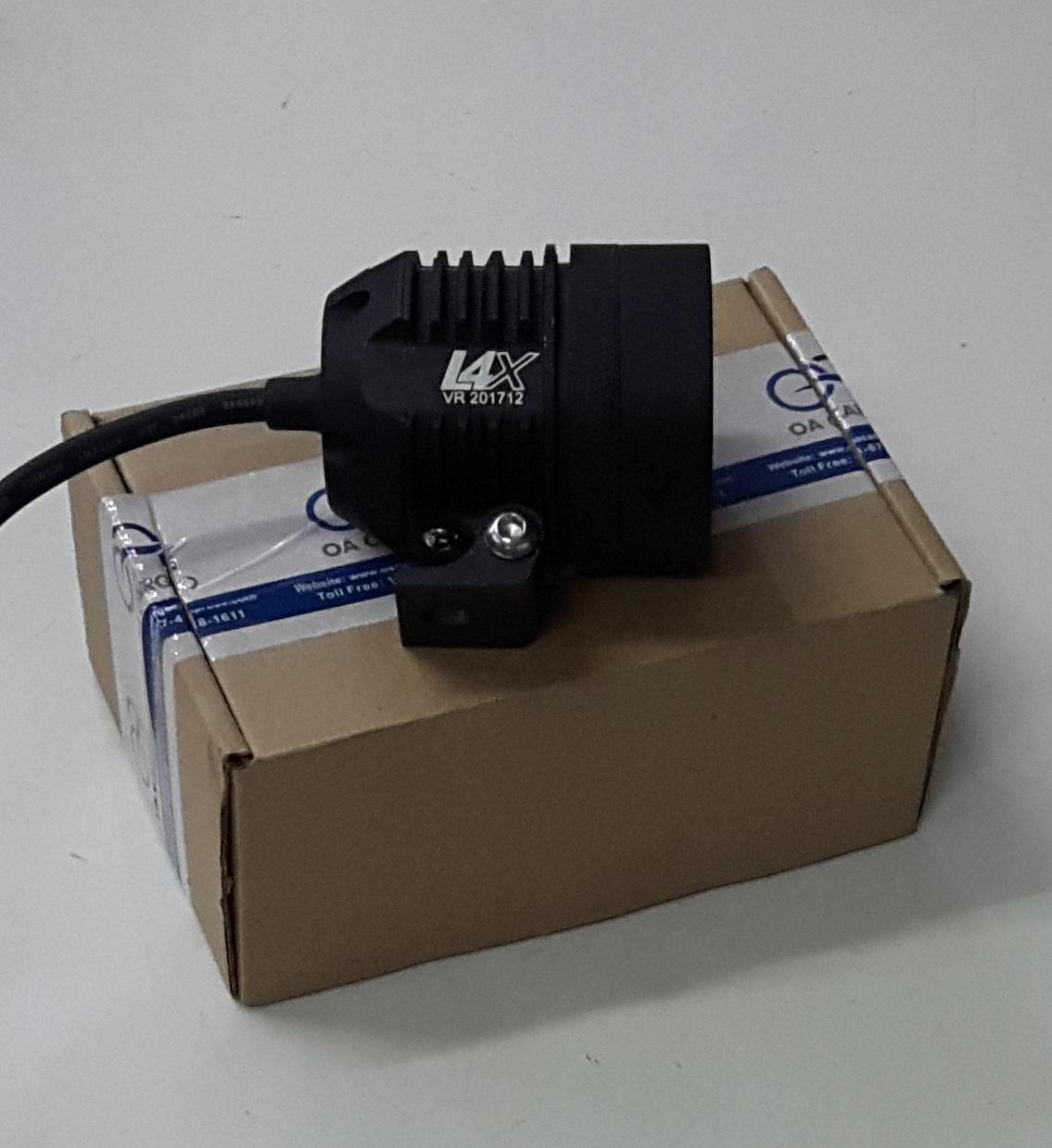 Đèn pha Led trợ sáng L4x + Tặng công tắc tròn ON OFF - Test ánh sáng thật. - Phụ Tùng Bosch Chính Hãng
