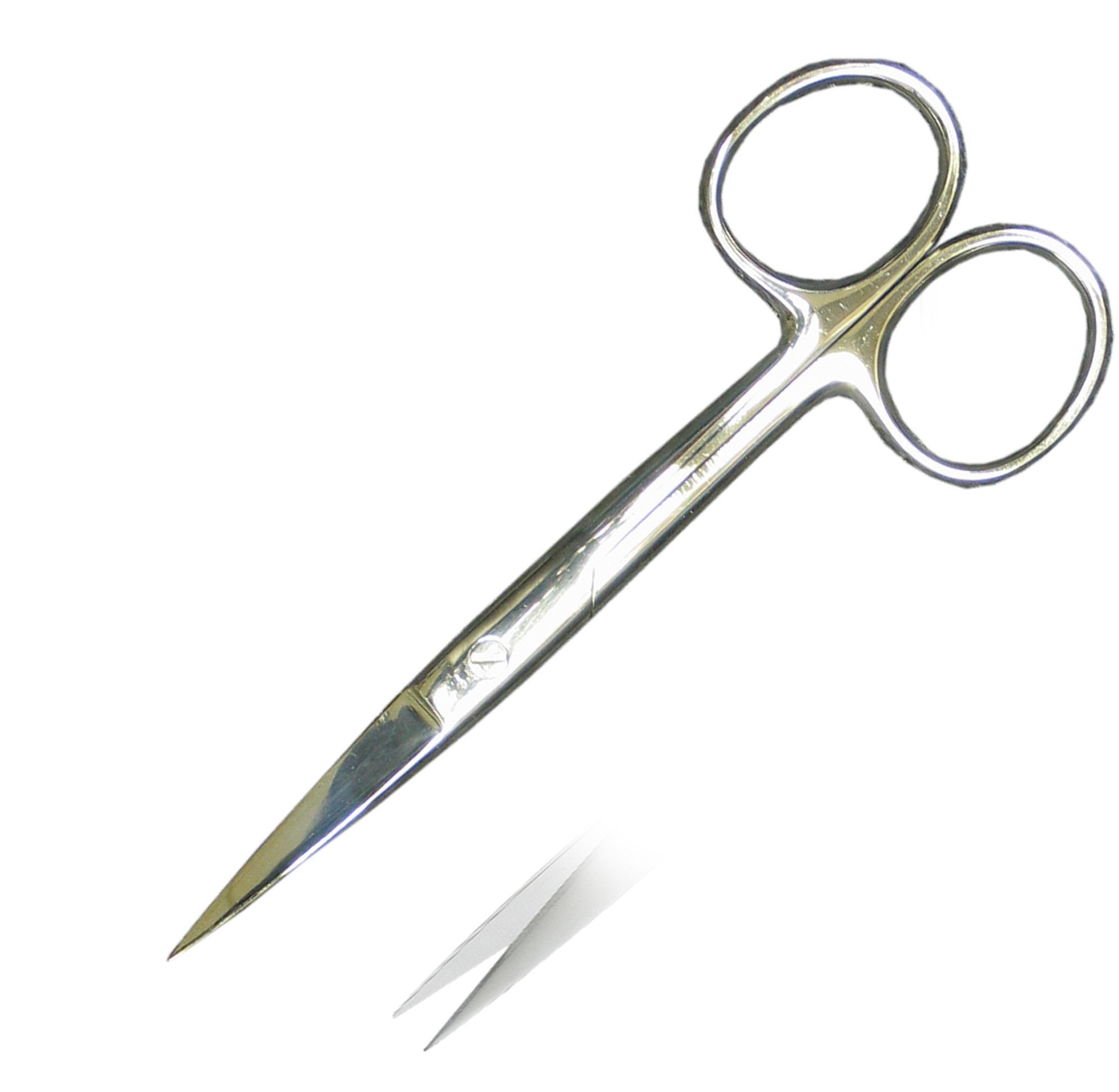 Kéo 10 cm thẳng 2 đầu nhọn