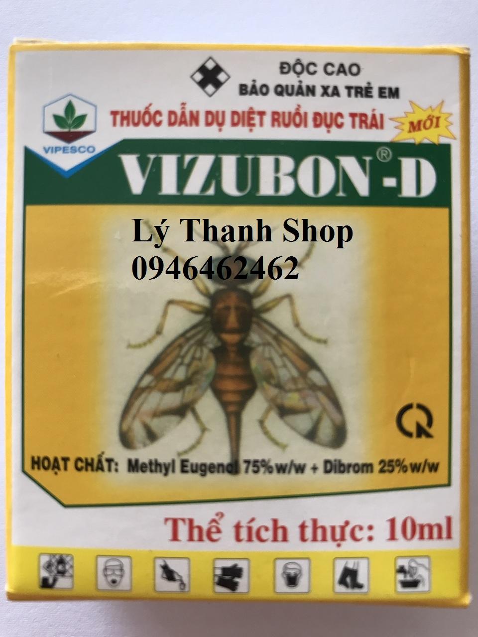 Thuốc dẫn dụ ruồi vàng đục trái Vizubon