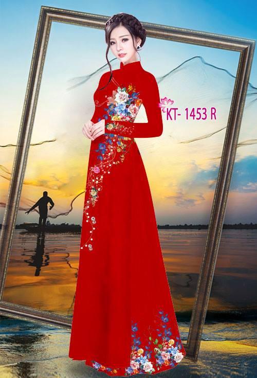 Vải may áo dài - KT 1453