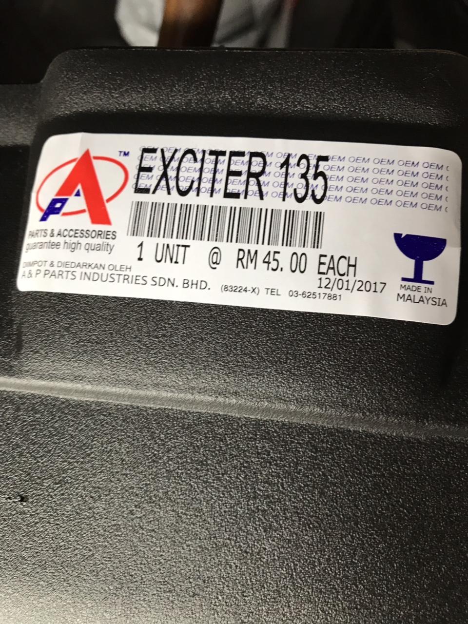rổ giữa EXCITER 150,MX KING APPI hàng malaysia
