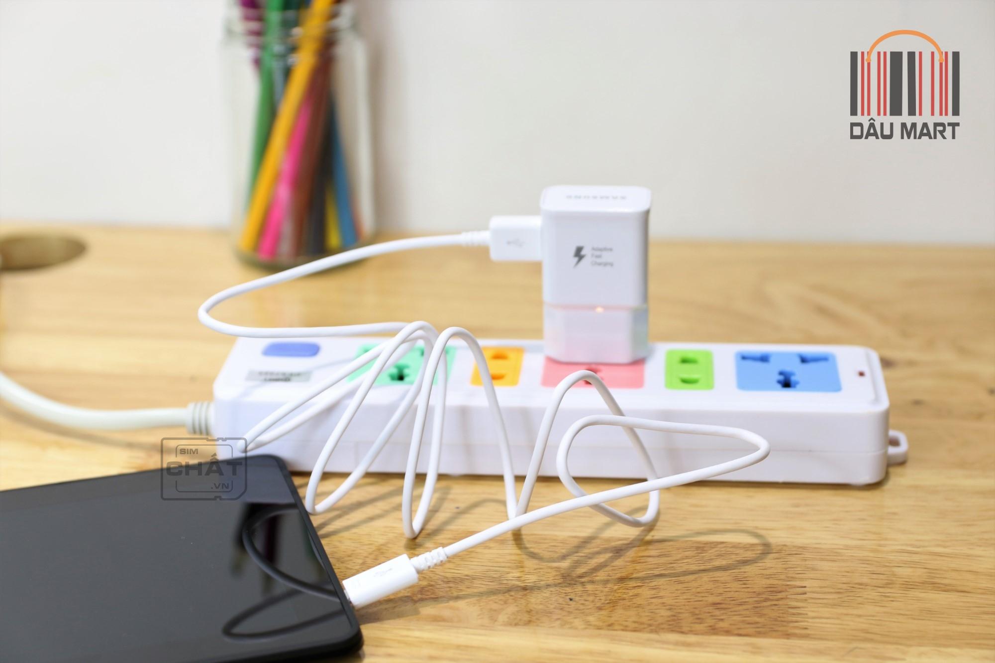 [HCM]Cáp Micro USB ZIN Dùng Cho Samsung S6 S7 (Trắng)