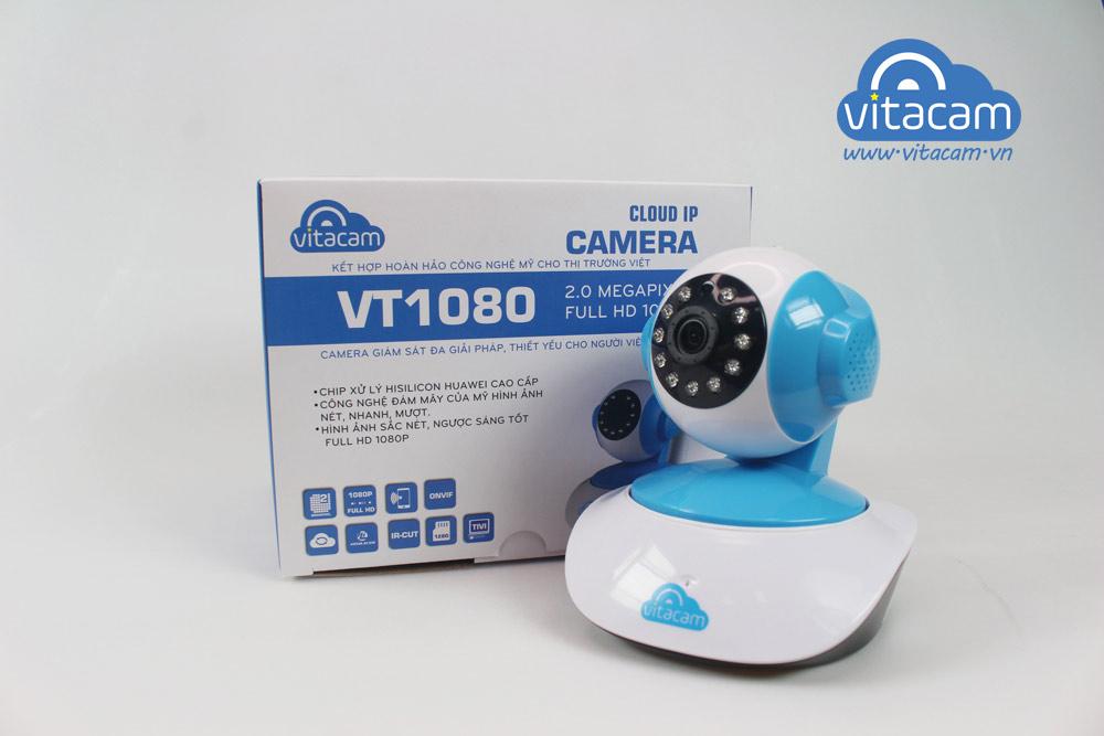 SIÊU PHẨM Camera IP VITACAM VT1080 (Full HD, 2 Mpx) - Phân phối bởi Miracles Company