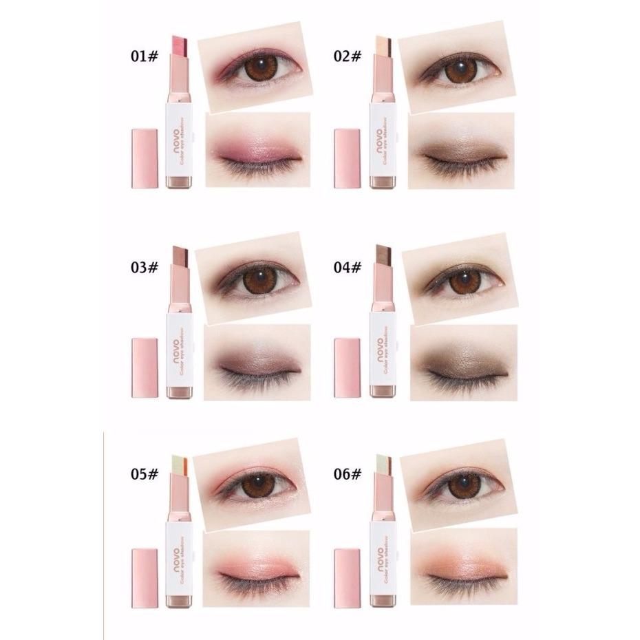 Bút sáp màu mắt 2 line-6 màu