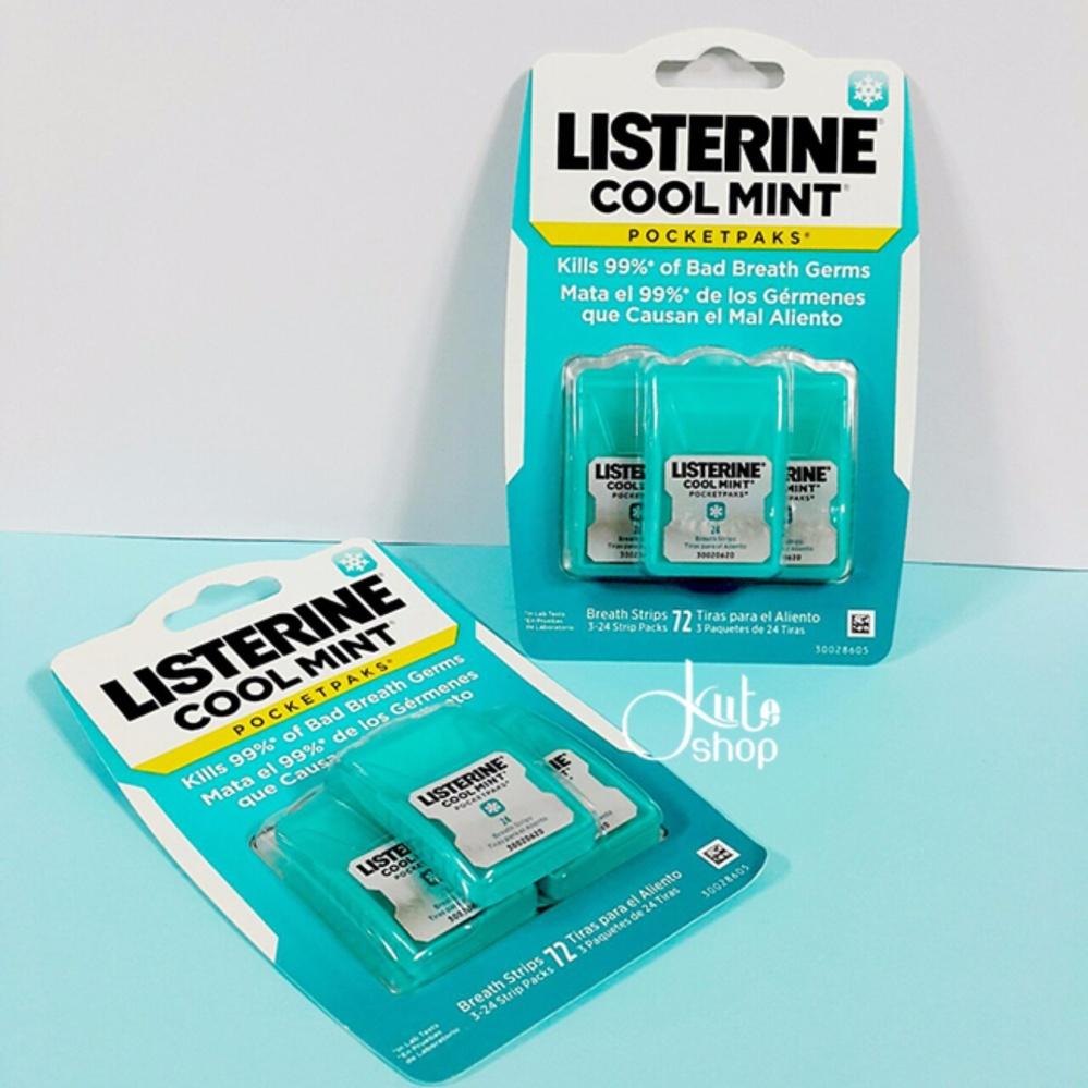 Miếng ngậm thơm miệng Listerine
