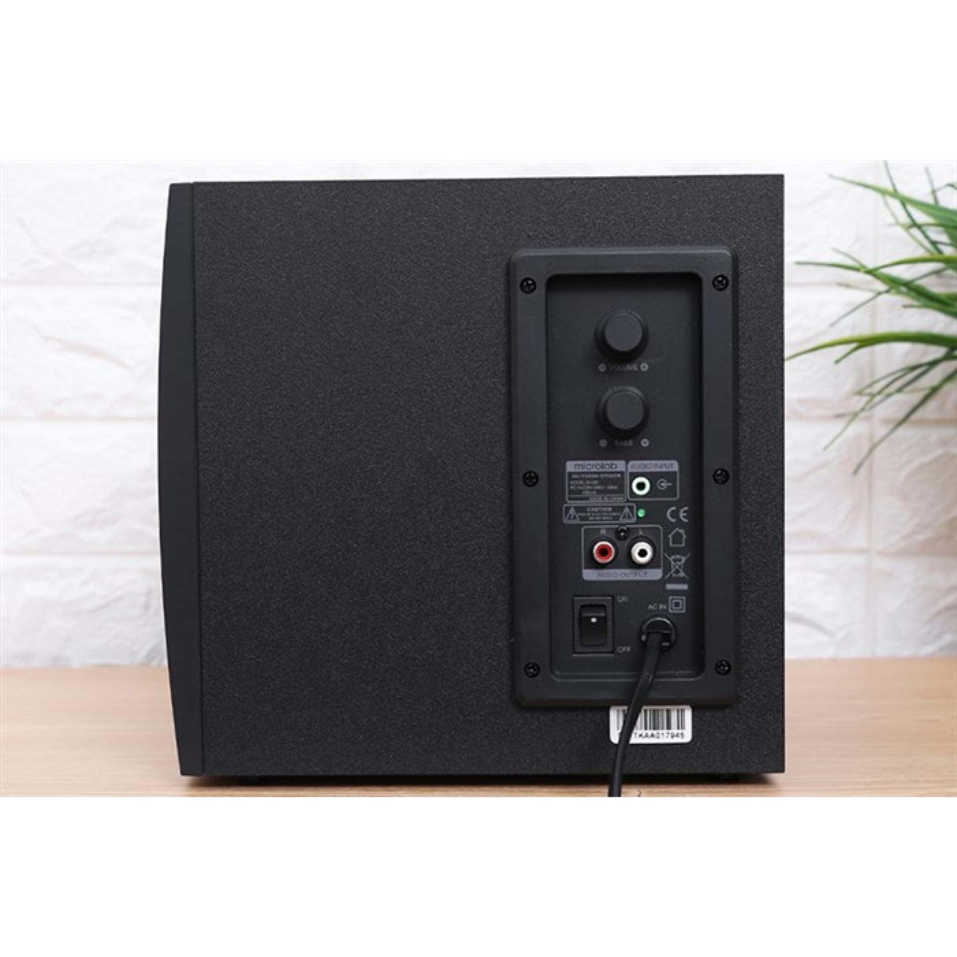 Loa máy tính Microlab M-300 ( 2.1) (Đen) 38W Hàng Chính Hãng