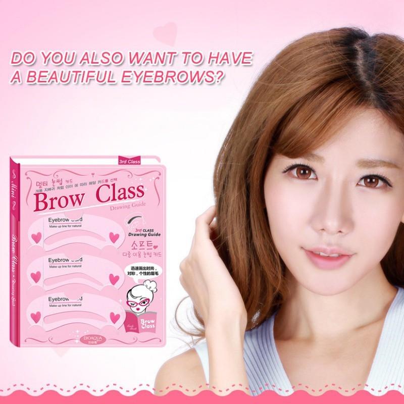 [HCM]Khuôn kẻ chân mày 3 định hình Brow Class