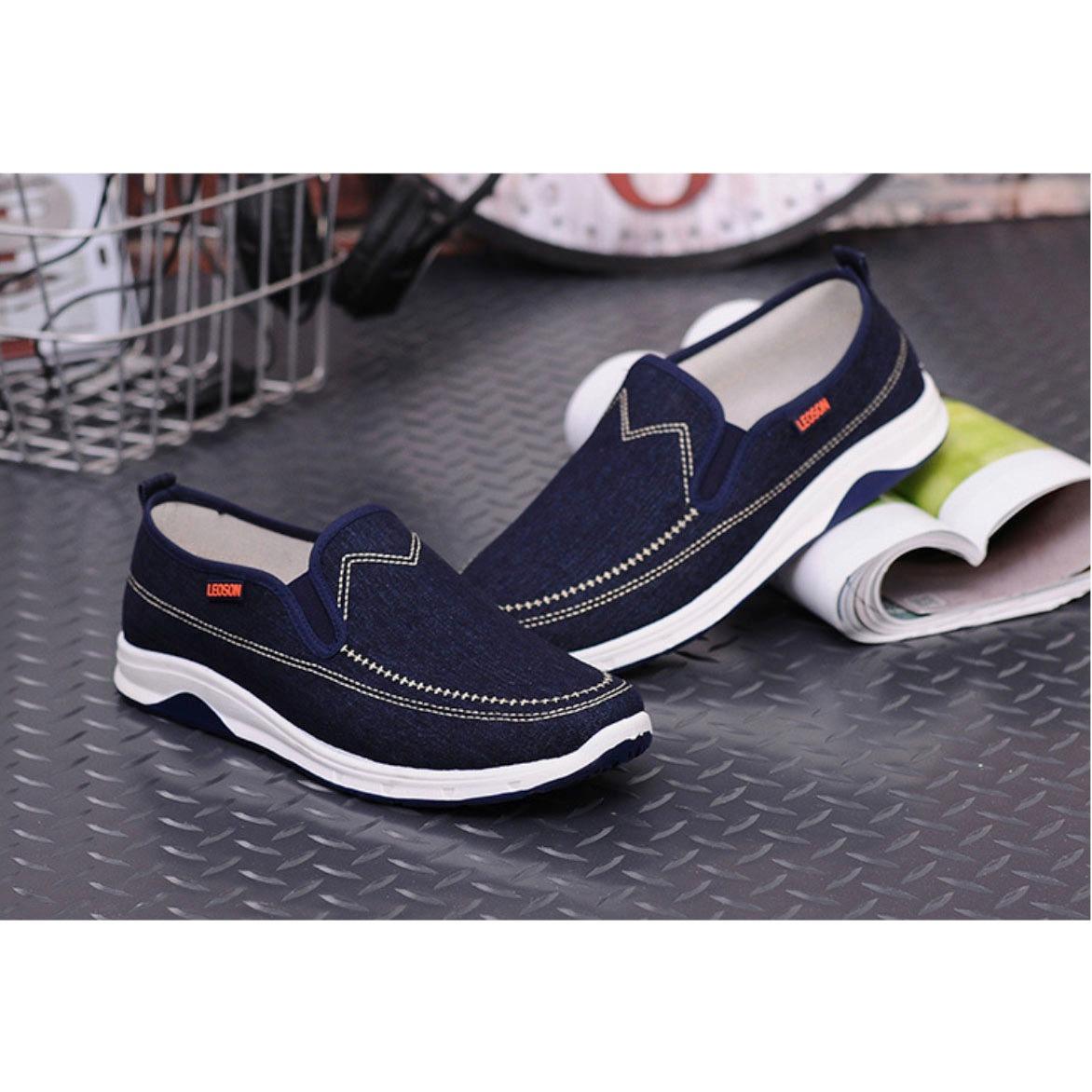 Giày lười vải nam G356