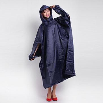 Áo mưa vải dù cánh dơi (xẻ tà) siêu bền