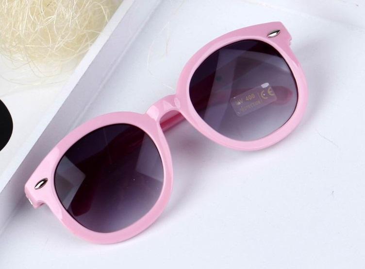 Kính mát trẻ em Retro + Tặng bao da B76