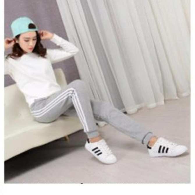 Hình ảnh QuầnThunNữ Jogger Baggy ThểThaoThờiTrang -1 SỌC ĐỎ