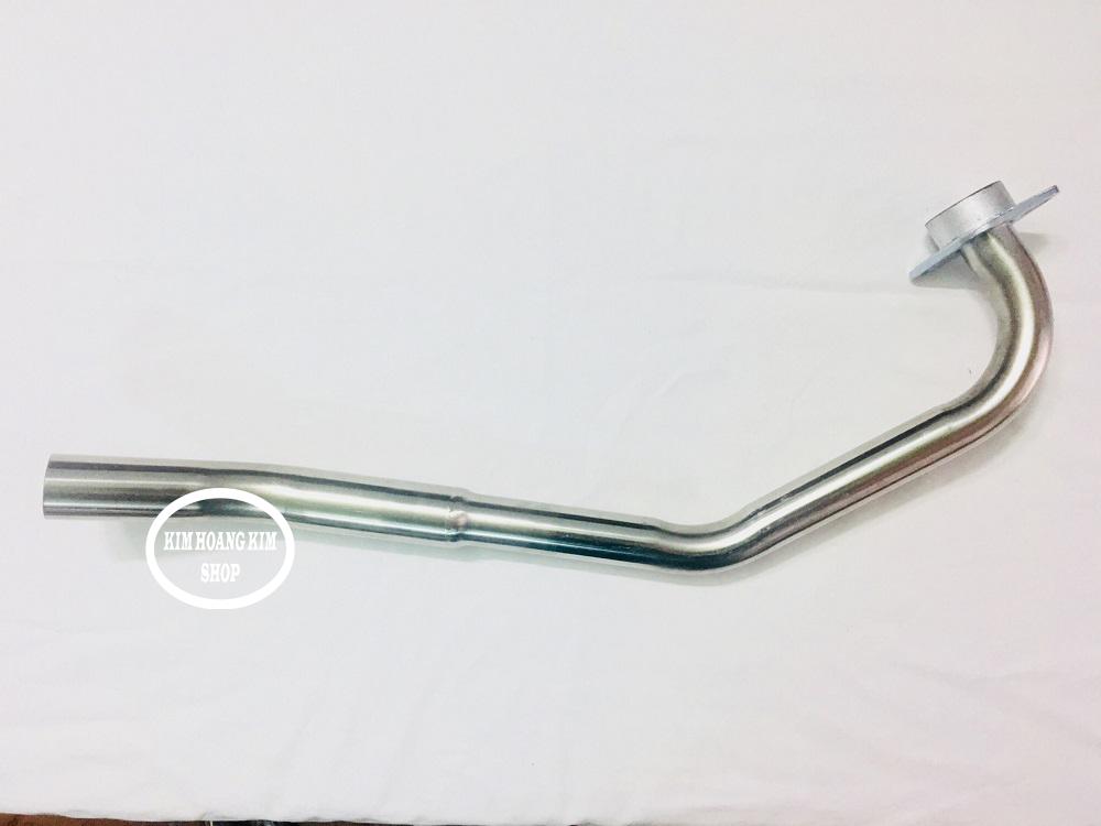 Cổ pô inox 304 gắn pô zin cho exciter 135 kim hoàng kim