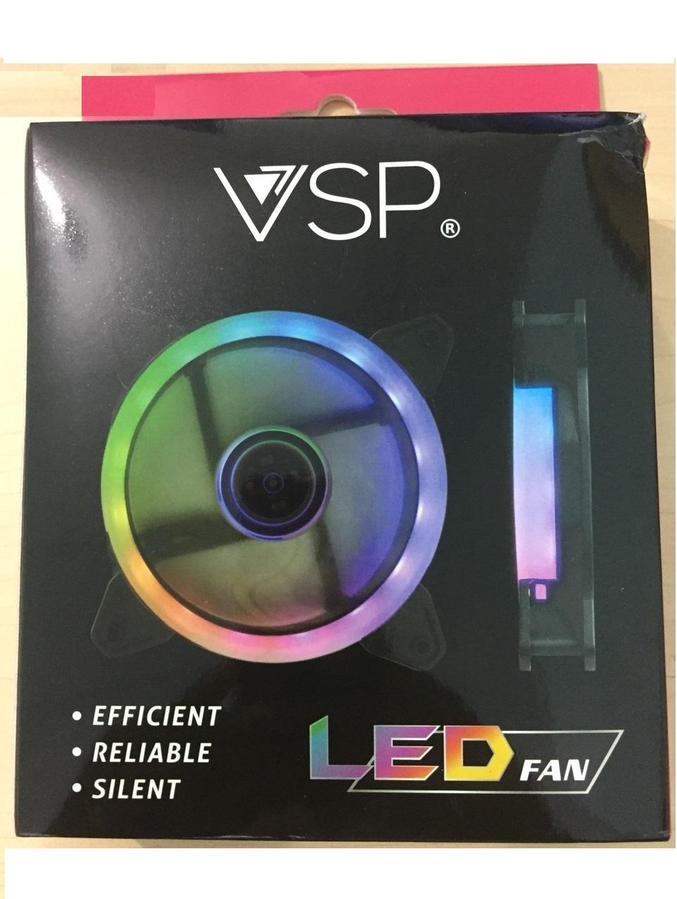 [HCM]FAN CASE VSP 12CM LED DOUBLE CIRCLE
