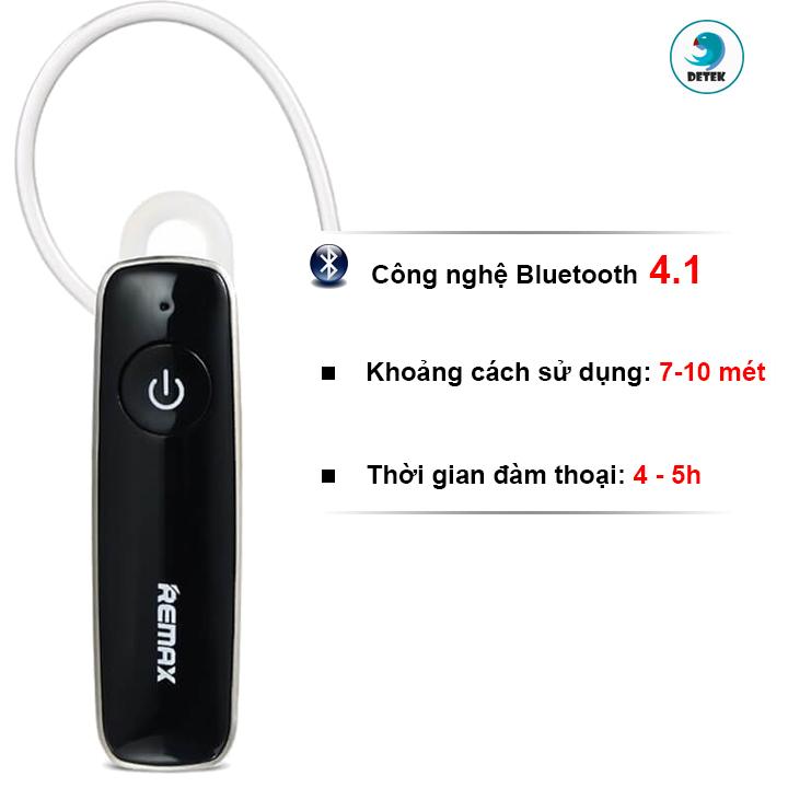 [HCM]Tai nghe Bluetooth 1 bên Remax T8