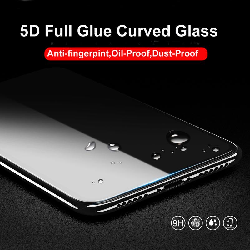Miếng dán 5D Full màn cho Huawei Nova 3e - Đen