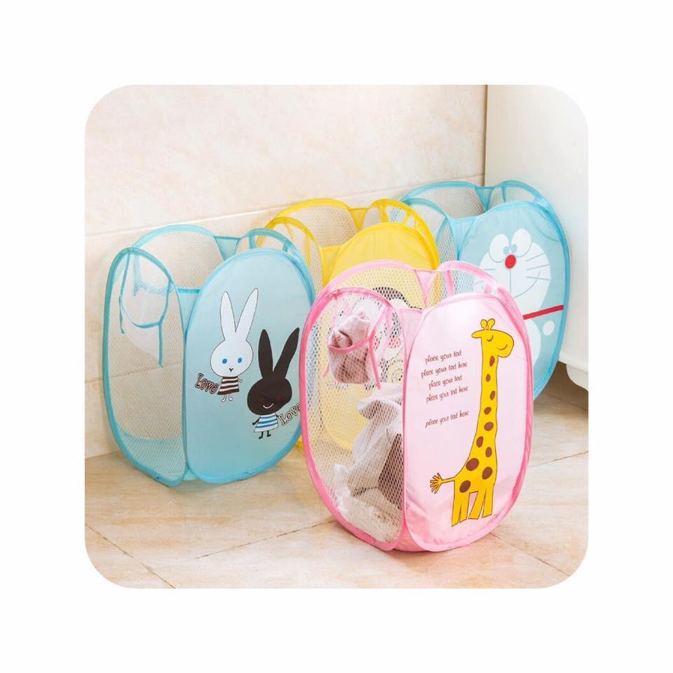 Combo bộ 3 Giỏ lưới đựng đồ gấp gọn đa năng PD03