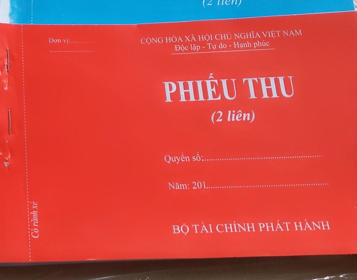 10 Phiếu thu hai liên