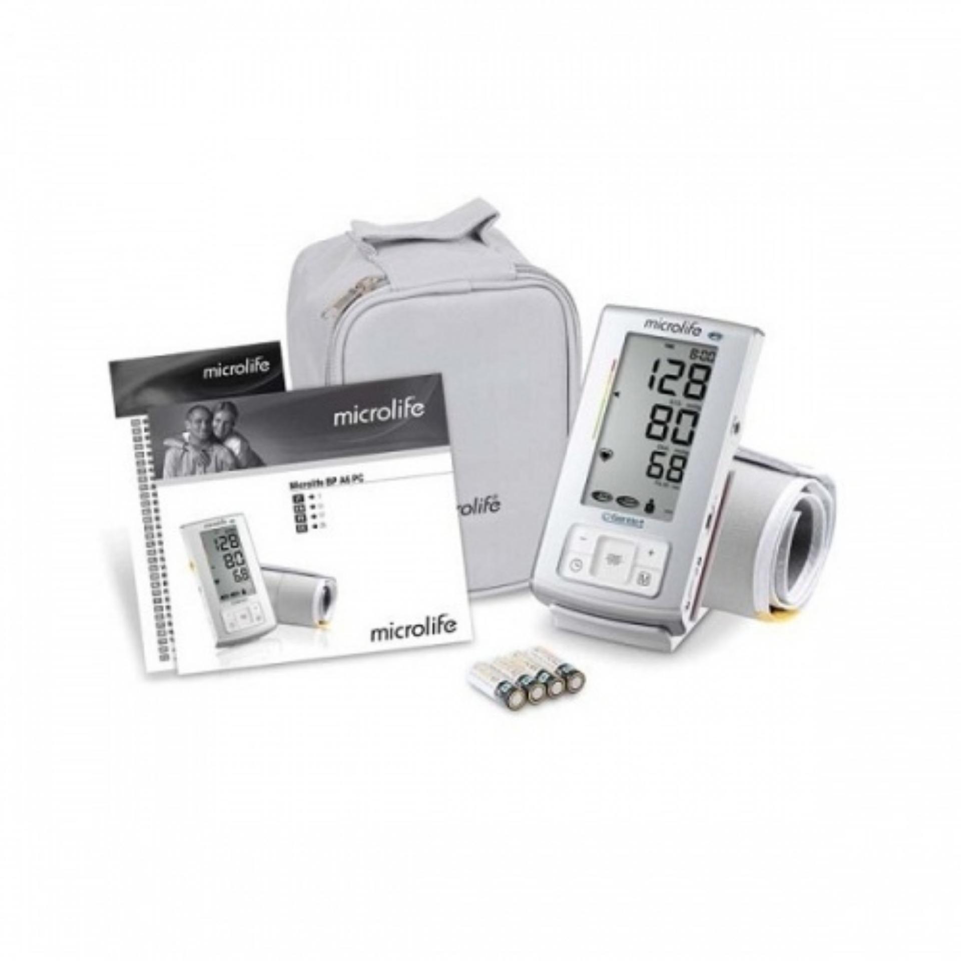 Máy đo huyết áp bắp tay Microlife BP A6 Basic Cảnh báo đột quỵ (BH chính hãng 5 năm ) Kèm bộ đổi điện