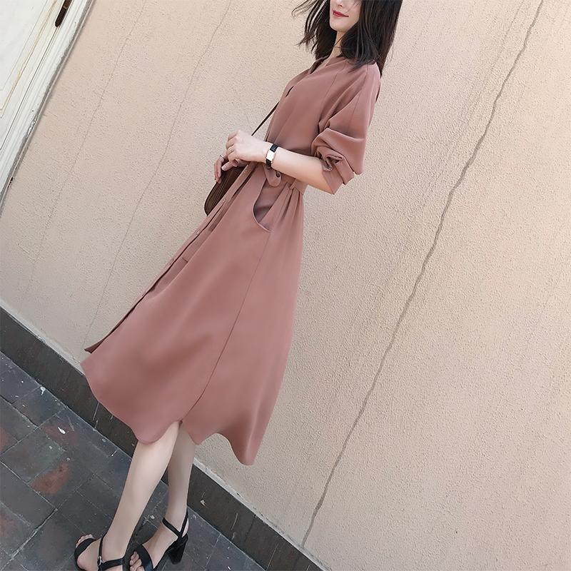 TB - 088 ĐẦM SƠ MI BIGSIZE CÓ THẮT EO