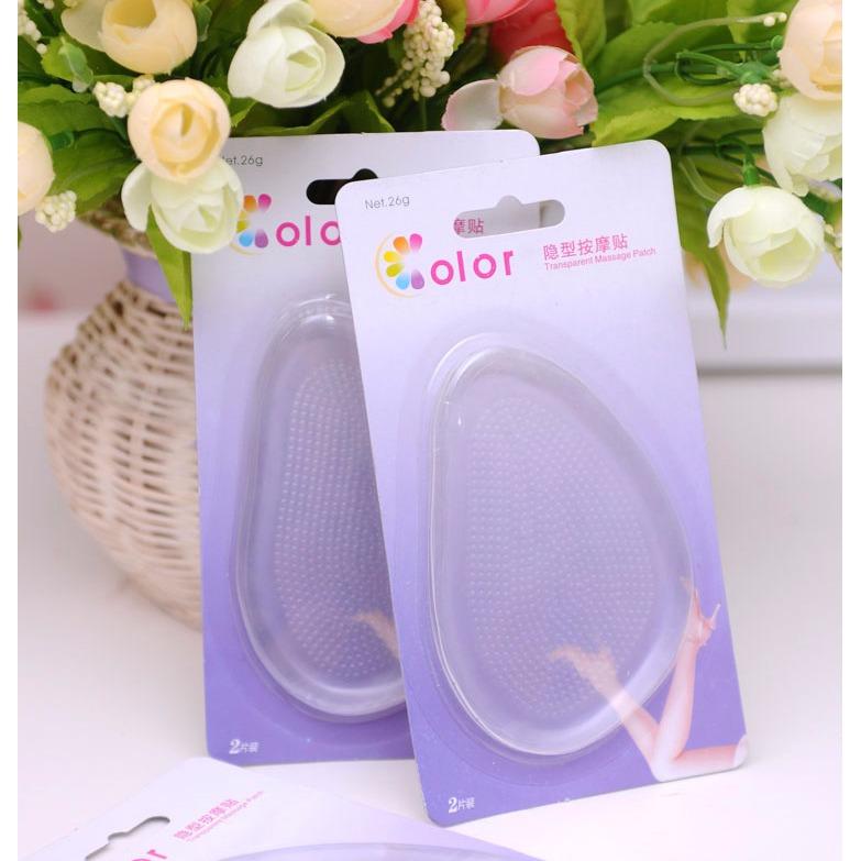 [HCM]Combo 2 bộ miếng đệm giày cao gót V.5 (silicon)