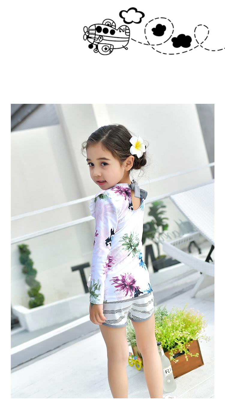 [HCM]Đồ bơi bé gái tay dài