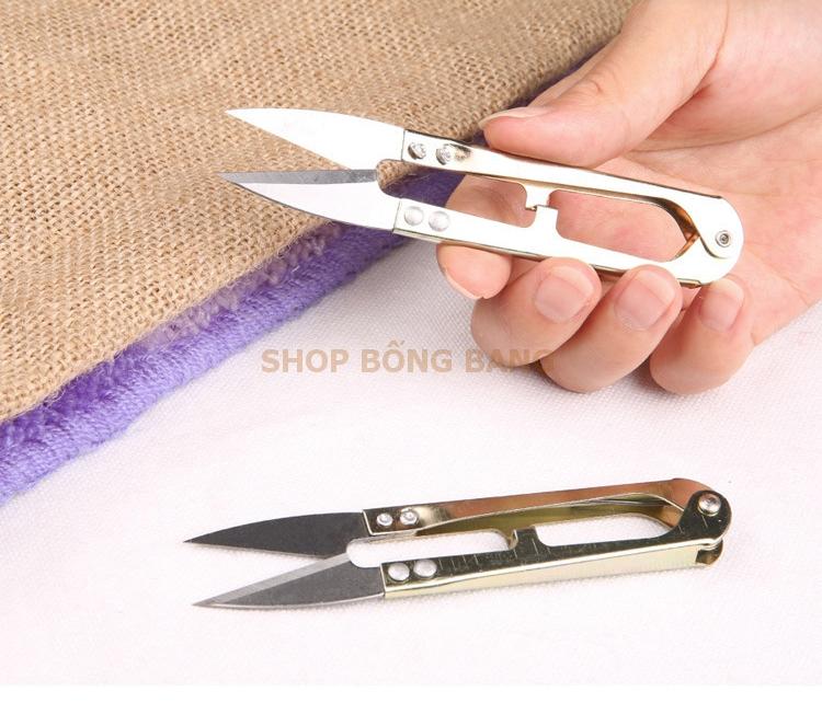 [HCM]Combo 2 kéo bấm chỉ thừa siêu sắc KKS1211