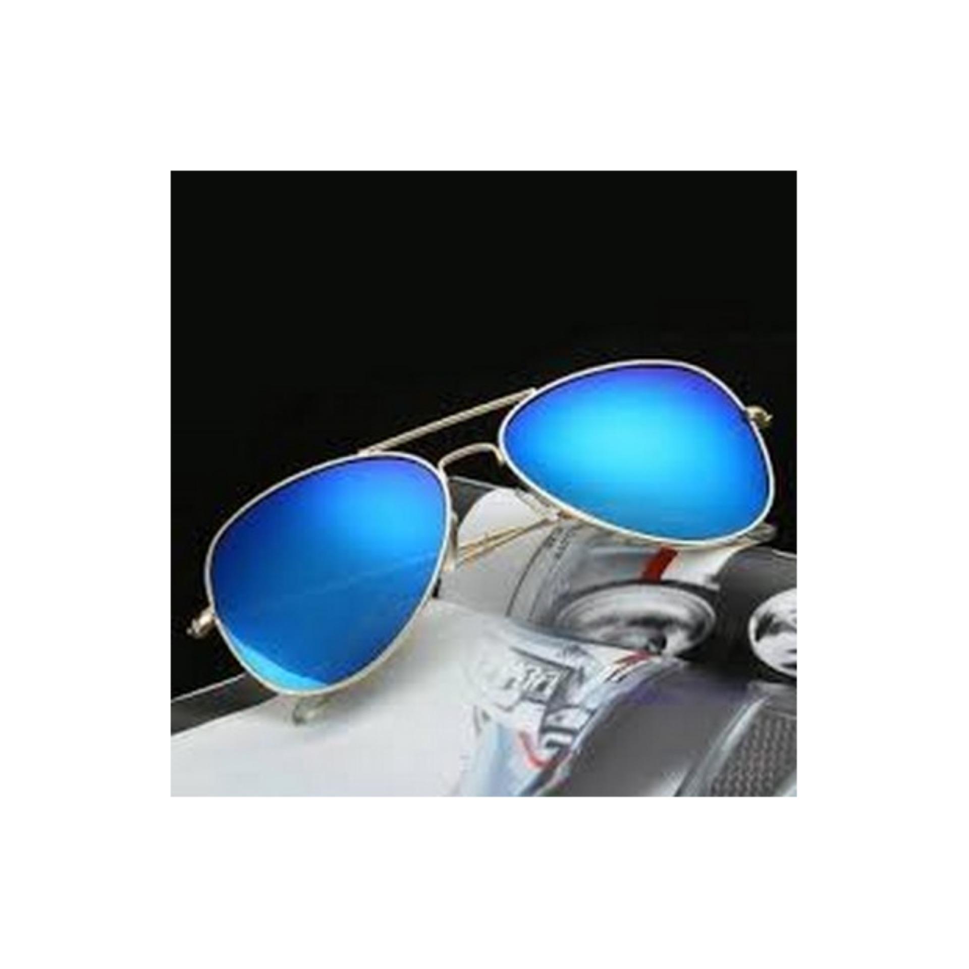 Kính mắt thời trang HM Sunglasses xanh KAT3 UV400