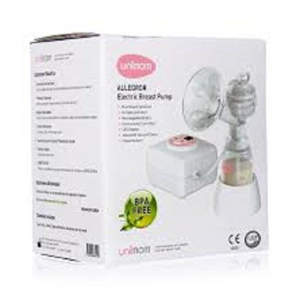 [HCM]Máy hút sữa điện đơn Allegro# - Unimom UM880106 (Trắng)