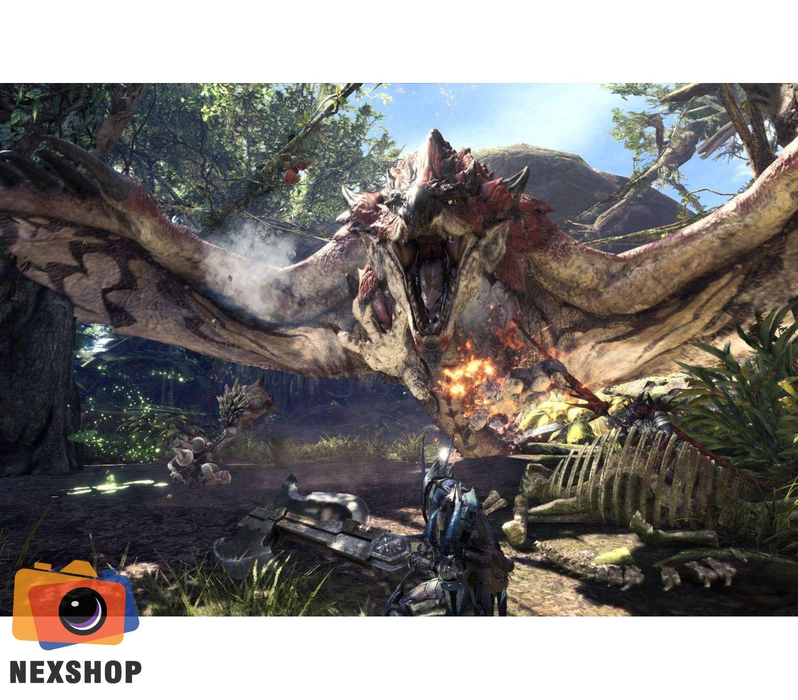 Đĩa Games PS4 Monster Hunter World  - Hệ US