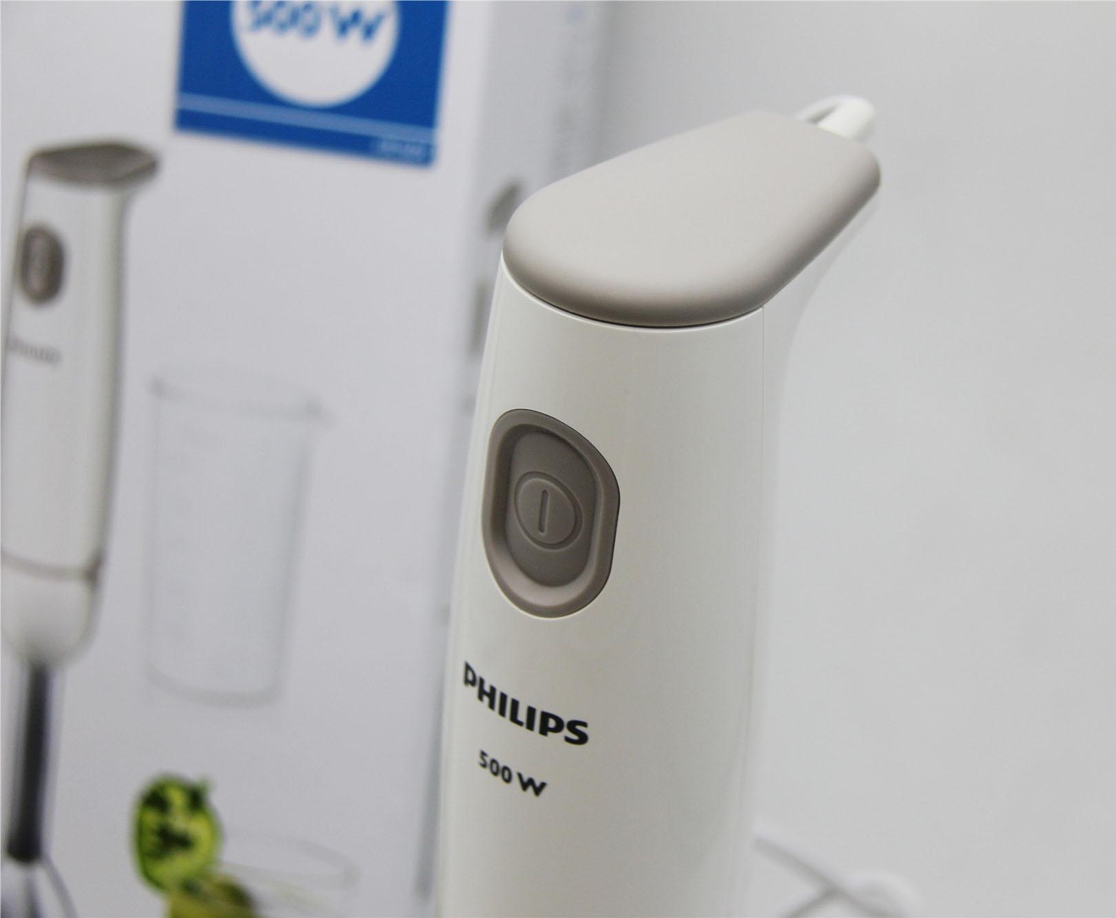 Máy xay cầm tay Philips HR1604 (Trắng) - Hàng nhập khẩu