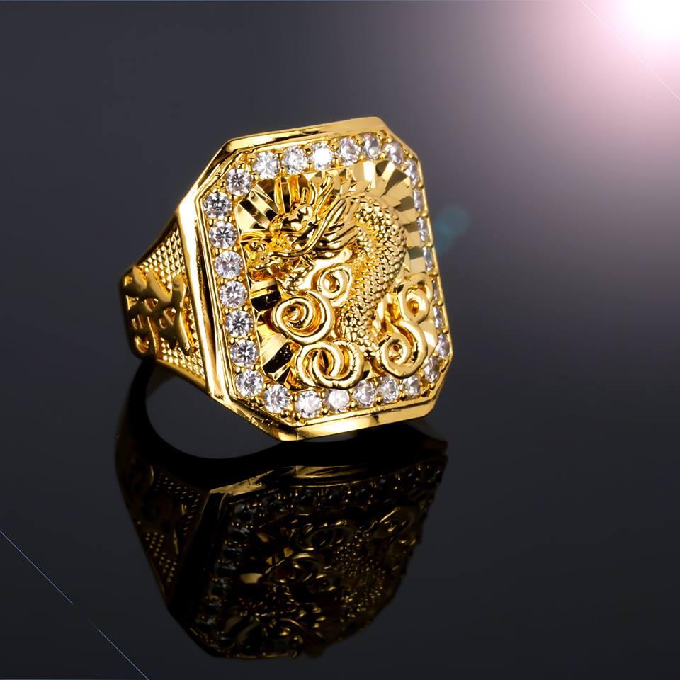 [HCM]Nhẫn Rồng Vuông UHA