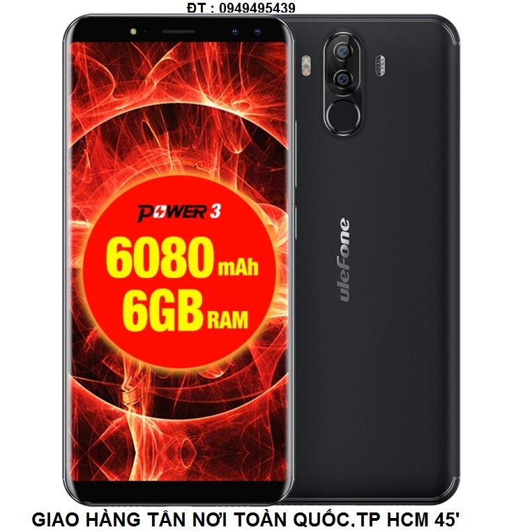 [HCM]dán màn hình cường lực ulefone power 3 3s