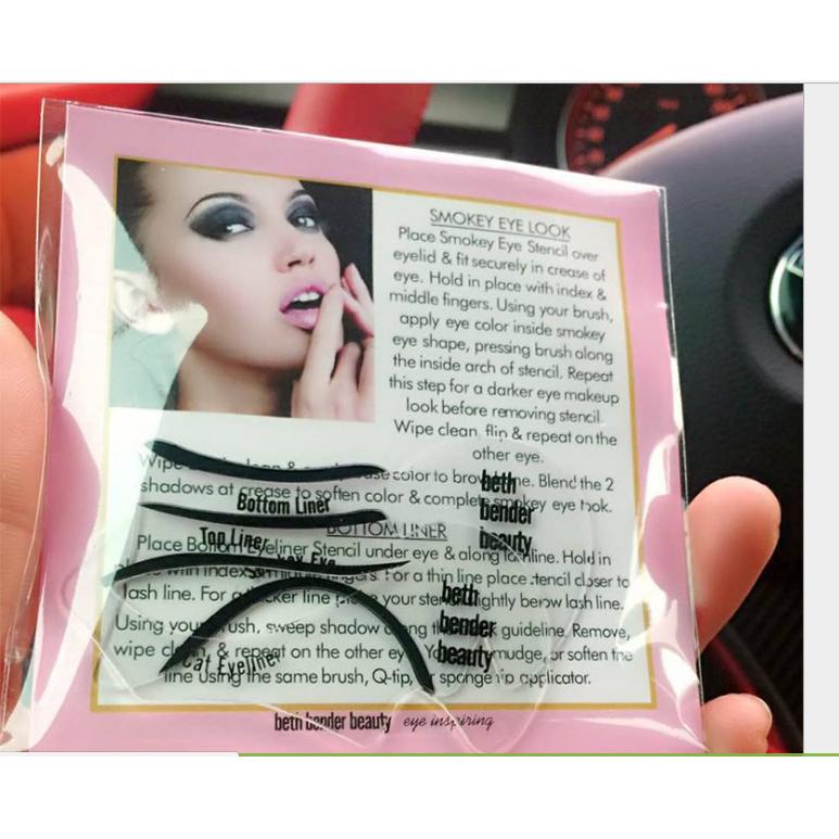 Khuôn kẻ mí Eyeliner và tô bầu mắt