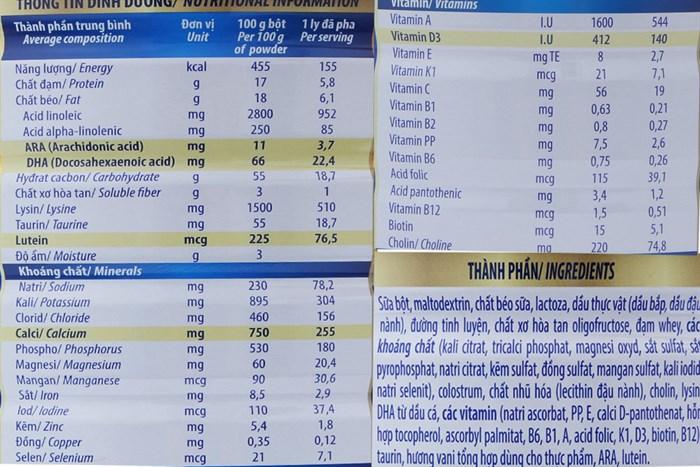Sữa bột Vinamilk Dielac Alpha Gold 3 1.5kg (hộp thiếc)