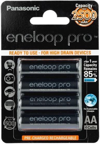 Pin sạc AA - Panasonic - Eneloop Pro 2500mah